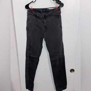 American Eagle Outfitters Gray Extreme Flex Pants (2010s)